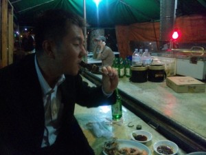 同行した東京のK社長